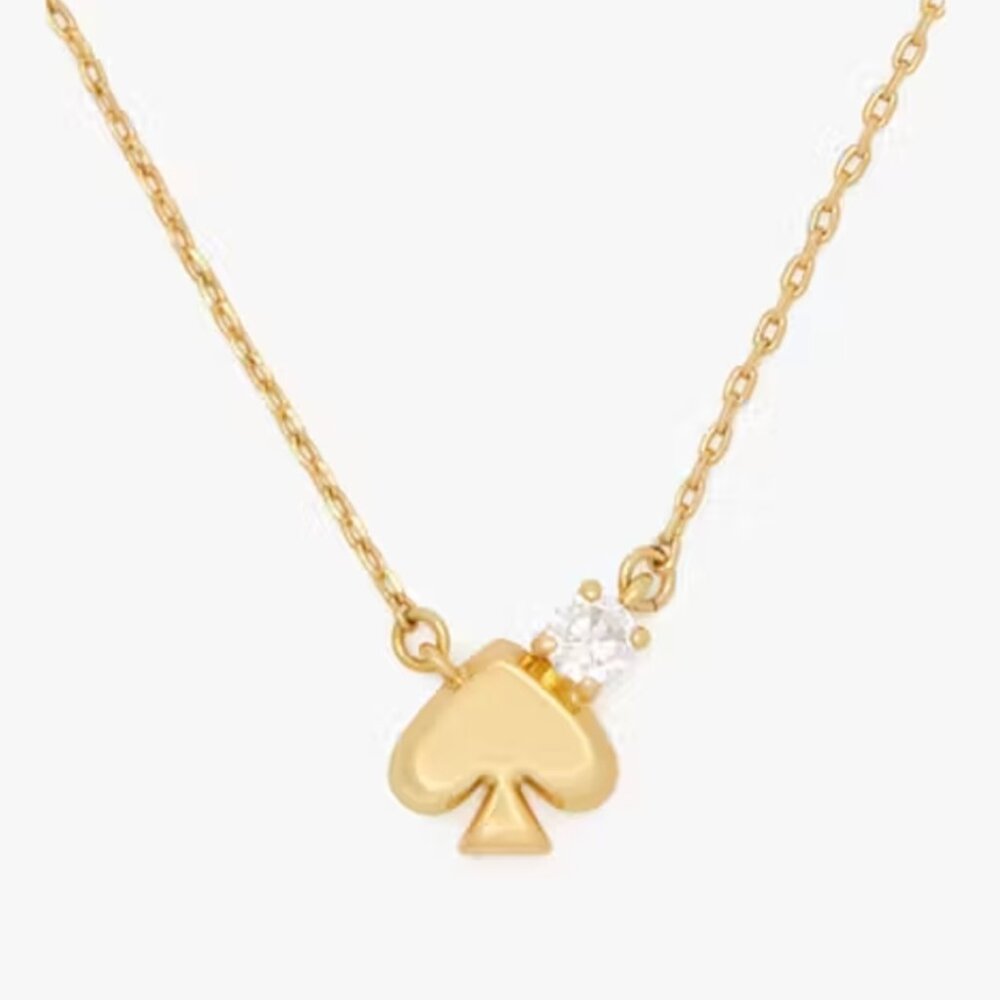 12/10 *GIVEAWAY" Kate Spade Gold Plated Pendant Necklace